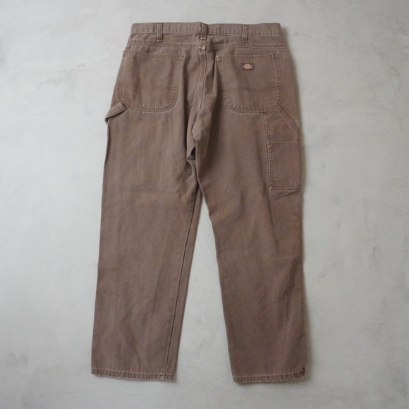 Dickies Other - Vintage Dickies Carpenter Pants 34x30 Mens Brown Canvas Duck Workwear Distressed